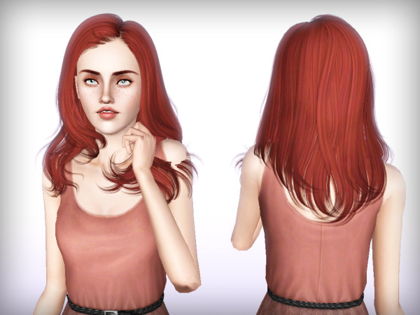 Newsea’s Passenger hairstyle retextured by Forever and Always for Sims 3