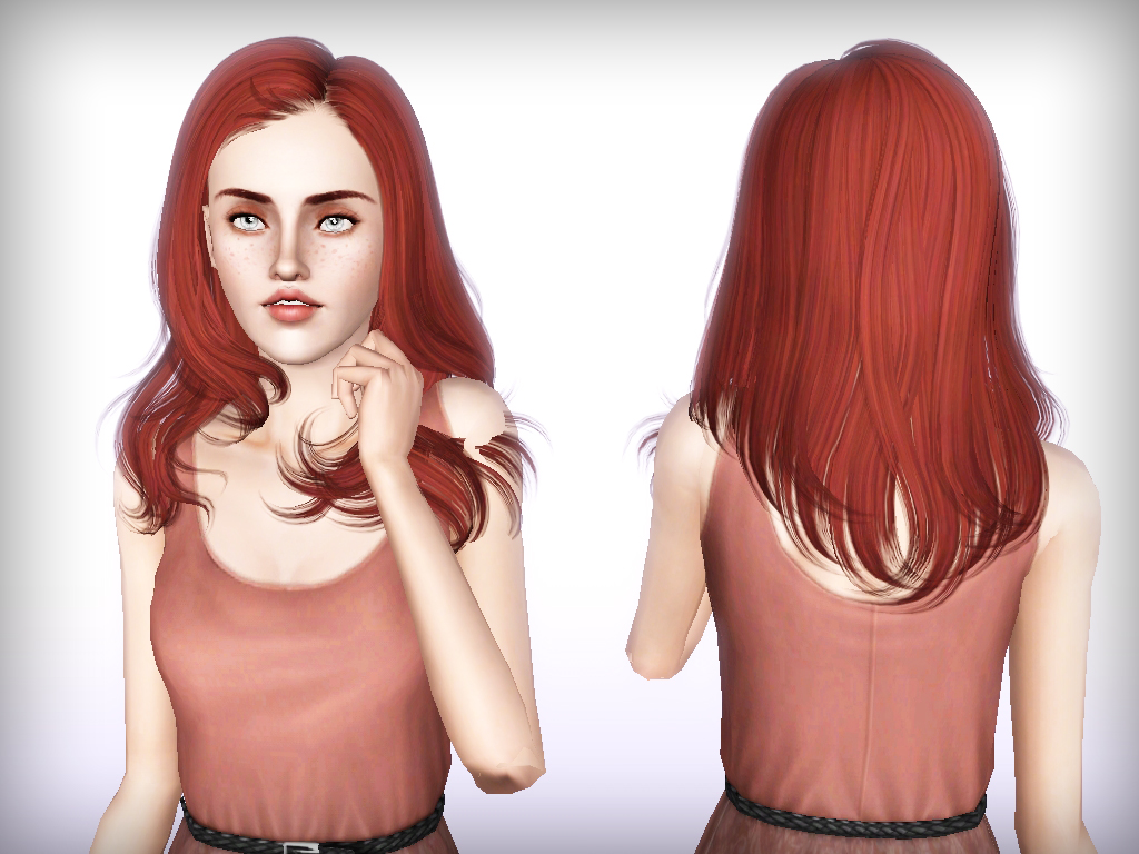 Newsea’s Passenger Hairstyle Retextured By Forever And Always - Sims 3 