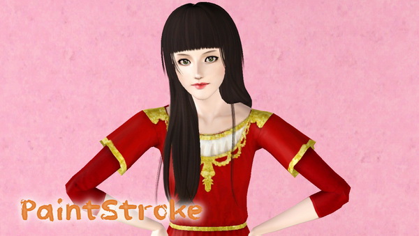 Anto 62 hairstyle retextured by Katty for Sims 3