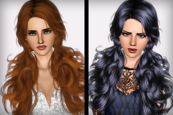 Newsea`s Seasame hairstyle retextured by Forever and Always for Sims 3