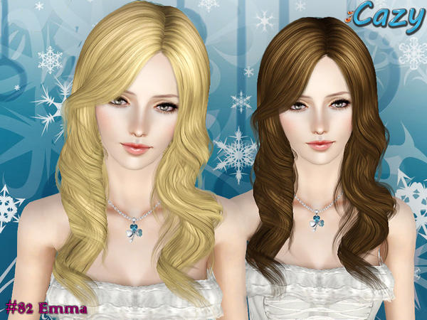 Emma Hairstyle by Cazy for Sims 3