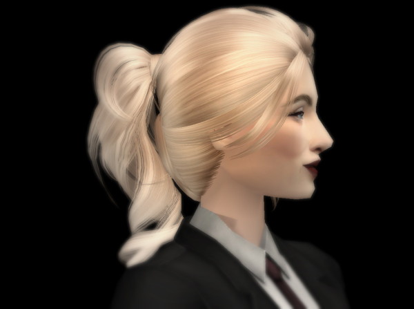 Peggy`s 00741 hairstyle retextured by Fanaskher for Sims 3