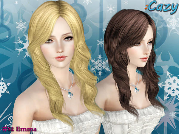 Emma Hairstyle by Cazy for Sims 3