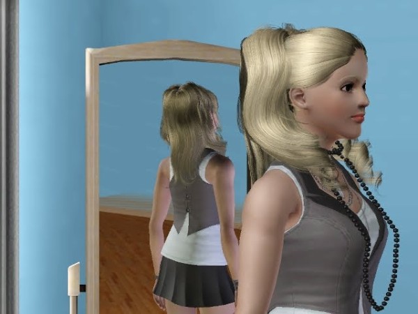More hairstyle retextured by Savio for Sims 3
