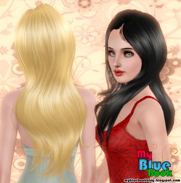 Friendly hairstyle Peggy`s 090201 retextured by TumTum Simiolino for Sims 3