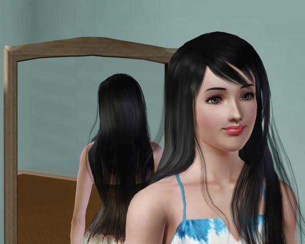 Peggy 0111 hairstyle retextured by Savio for Sims 3