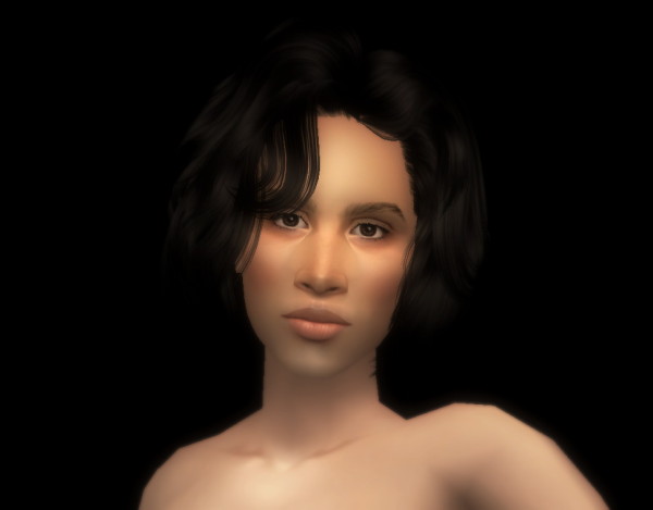 Peggy 00738 hairstyle retextured by Fanaskher for Sims 3