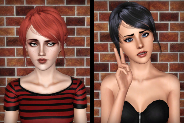 Classic bun Newsea`s Lucia retextured by Forever and Always for Sims 3