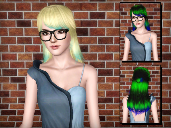 Alesso`s Boomerang hairstyle retextured by Forever and Always for Sims 3