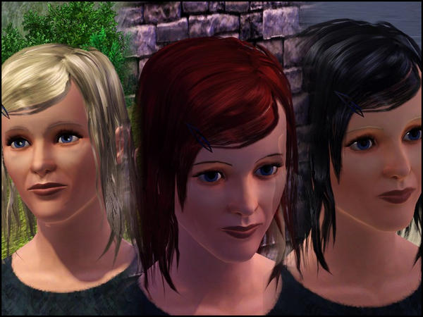 Kasey Hairstyle by  sim man123  for Sims 3
