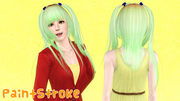 Rose hairstyle 07 retextured by Katty for Sims 3