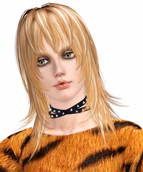 The island fringe hairstyle  by Kijiko for Sims 3