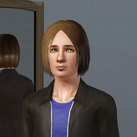 Bob Straight hairstyle by The7thNight for Sims 3