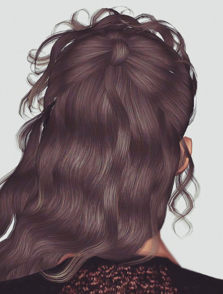 Newsea`s Disco Heaven hairstyle retextured by Momo for Sims 3