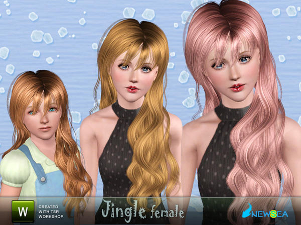 Jingle hairstyle by NewSea for Sims 3