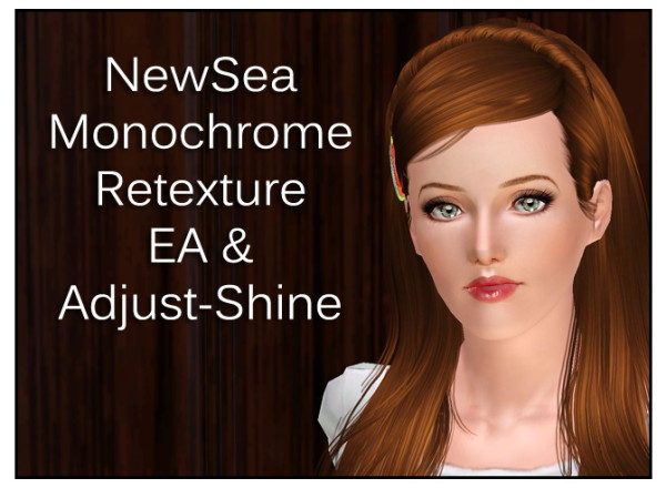 Braided crown NewSea`s Monochrome retextured by Brad for Sims 3