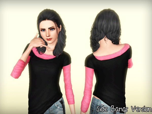 Cazy`s 94 Heartbreak hairstyle retextured by Forever and Always for Sims 3