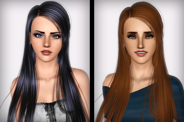 Sweet hairstyle Skysims 07 retextured by Forever and Always for Sims 3