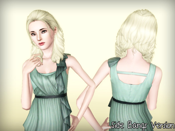 Cazy`s 94 Heartbreak hairstyle retextured by Forever and Always for Sims 3