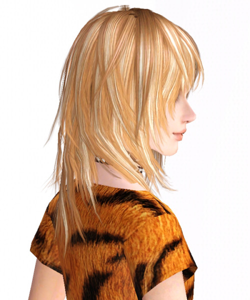 The island fringe hairstyle  by Kijiko for Sims 3