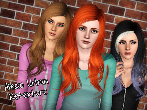 Alesso`s Urban hairstyle retextured by Forever and Always for Sims 3