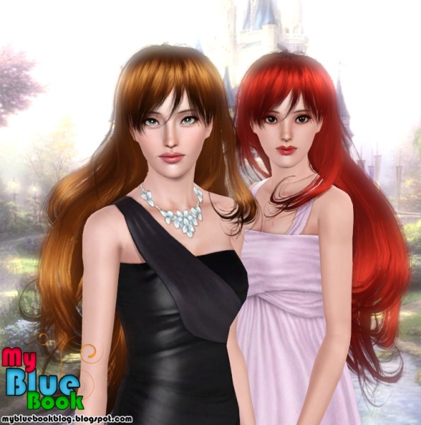 Fairy hairstyle Peggy`s 3927 retextured by TumTum Simiolino for Sims 3