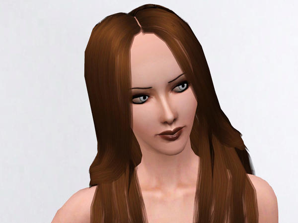 Mermaid Hairstyle Straight version by Annihilation for Sims 3