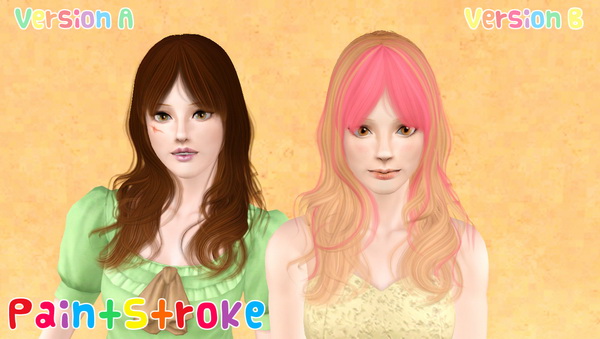 Cazy`s Agnetha hairstyle retextured by Katty for Sims 3