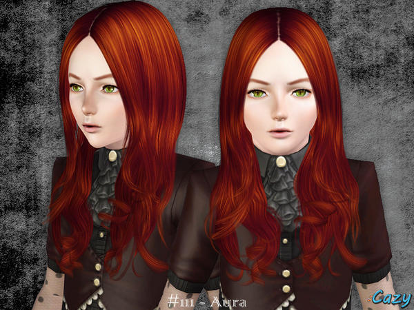 Aura Modern hairstyle by Cazy for Sims 3