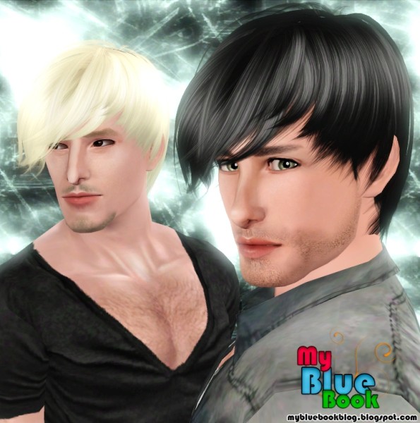 Crazy hairstyle Anto`s 75 retextured by TumTum Simiolino for Sims 3