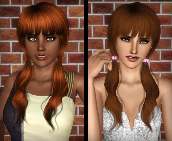 Cazy 113 Tammin hairstyle retextured by Forever and Always for Sims 3