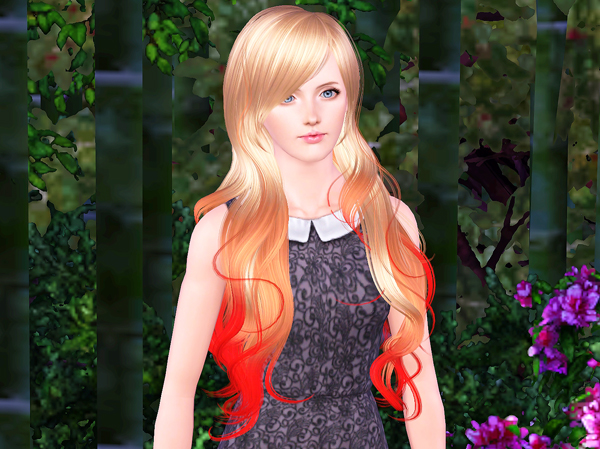NewSw=ea`s Sail Away hairstyle retextured by Brad for Sims 3
