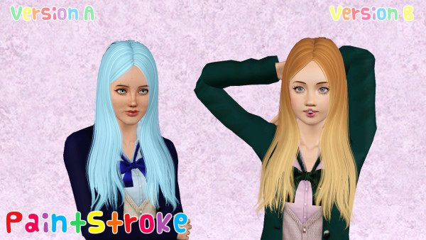 Glam hairstyle Skysims 134 retextured by Katty for Sims 3