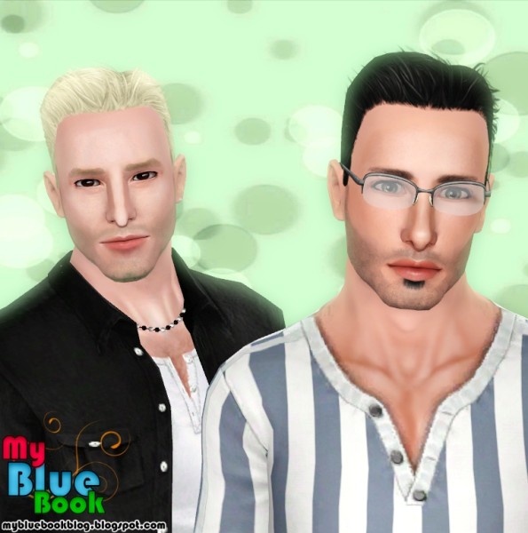 Thrown back hairstyle retextured by TumTum Simiolino for Sims 3