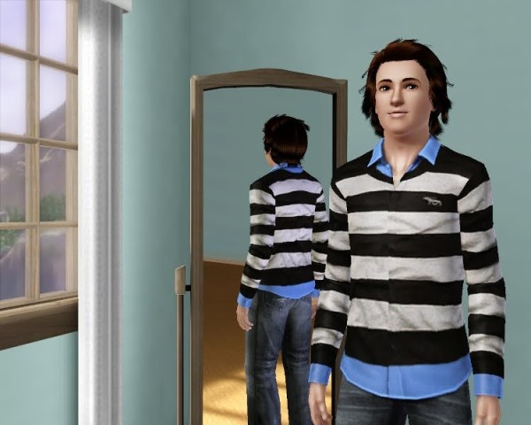 Raons and Antos hairstsyles retextured by Savio for Sims 3