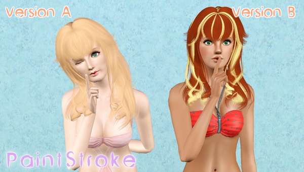 NewSea`s Vanna hairstyle retextured by Katty for Sims 3