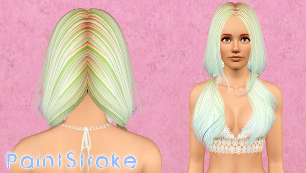 Skysims 033 hairstyle retextured by Katty for Sims 3