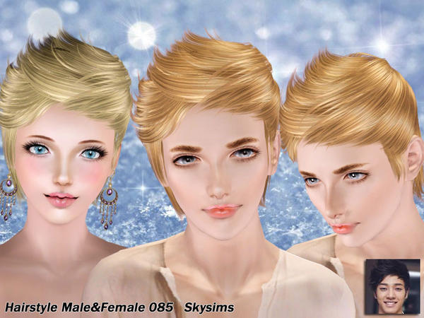 Hairdo 085 by Skysims for Sims 3