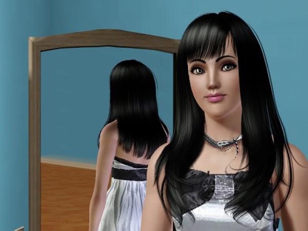 Anto`s 68 Unexpected hairstyle retextured by Savio for Sims 3