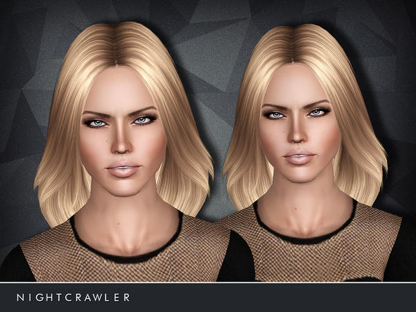 Loely hairstyle 05 by Nightcrawler for Sims 3