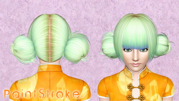 Glamour hairstyle Peggy`s 0078 retextured by Katty for Sims 3