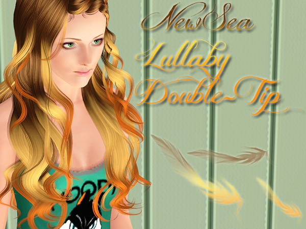 NewSea`s Lullaby hairstyle retextured by Brad for Sims 3