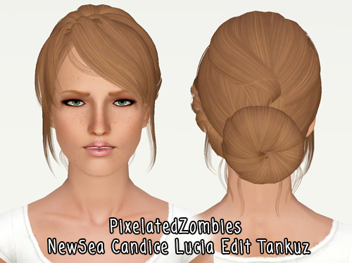 Newsea`s Candice and Lucia retextured by Pixelated Zombies for Sims 3