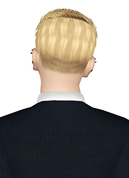 The Simple hairstyle Lapiz Lazuli’s Cupcake retextured by Jas for Sims 3