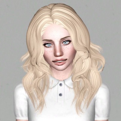 Newsea`s Sexy Bomb hairstyle retextured by Sjoko - Sims 3 Hairs