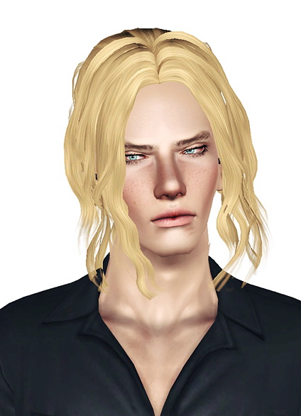 Him666 Time Lord hairstyle retextured by Les for Sims 3