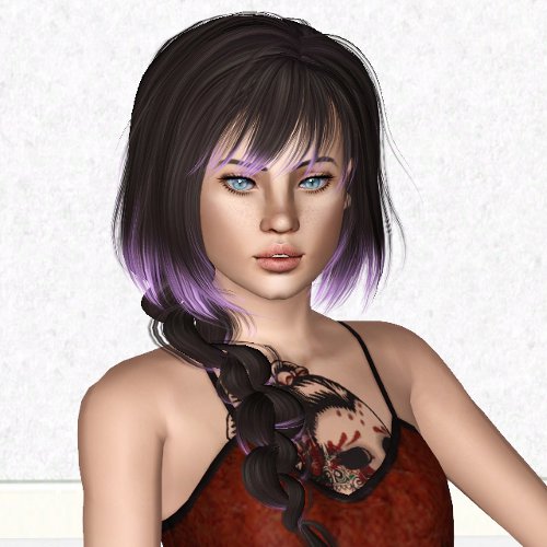 Newsea`s Harvest hairstyle retextured by Sjoko for Sims 3