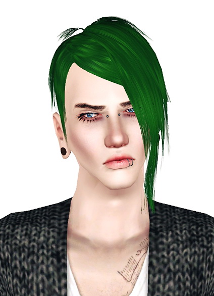 77 Decadent hairstyle retextured by Jas for Sims 3