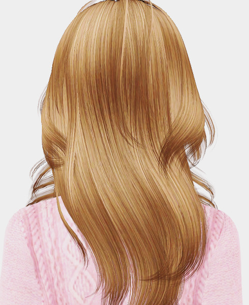 Newsea`s Melt Away hairstyle retextured by Sweet Sugar for Sims 3