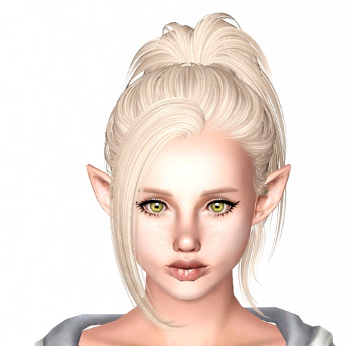 Butterfly`s 60 hairstyle retextured by Sjoko for Sims 3